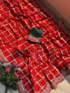 Jk 483 Viscose Bhandej Print Weaving Work Saree